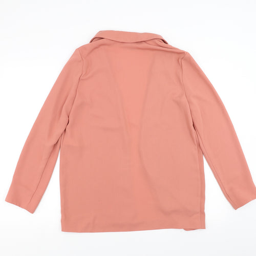 New Look Womens Pink   Jacket Blazer Size 10