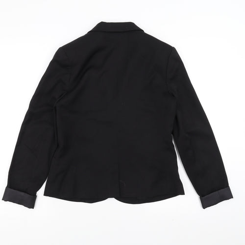 Divided by H&M Womens Black   Jacket Blazer Size 14