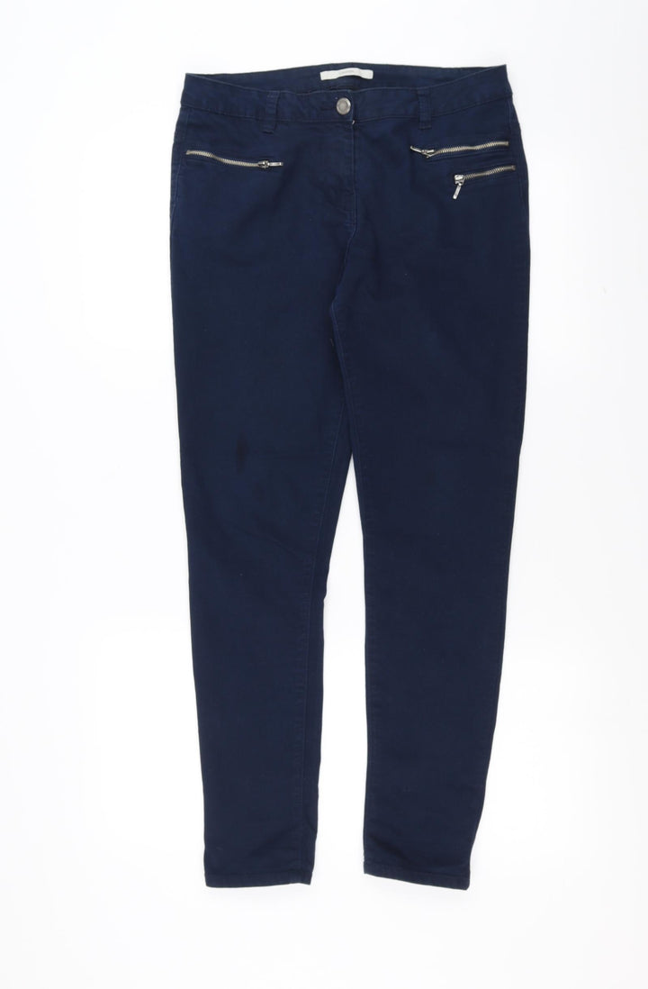 George Womens Blue Denim Skinny Jeans Size 10 L28 in