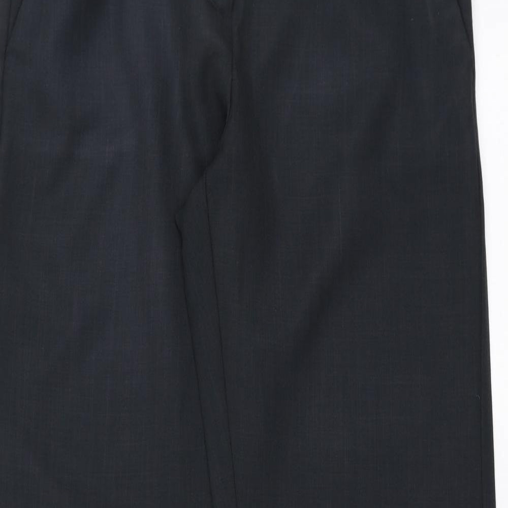 Papaya Womens Black   Trousers  Size 12 L31 in - tailoring