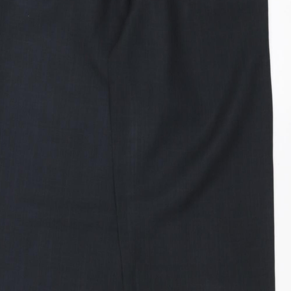 Papaya Womens Black   Trousers  Size 12 L31 in - tailoring