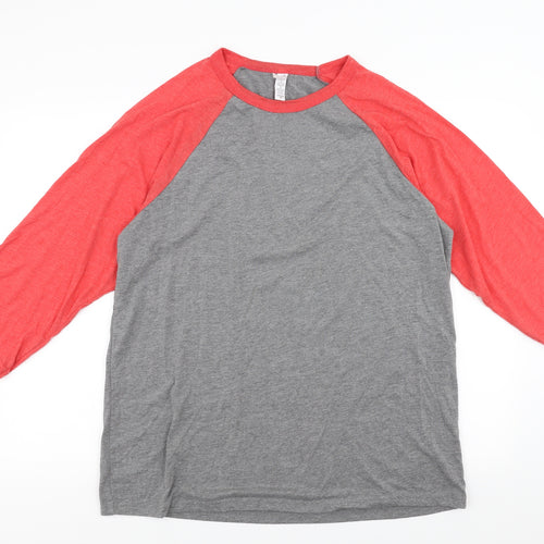 Bella & Canvas Womens Grey   Basic T-Shirt Size XL