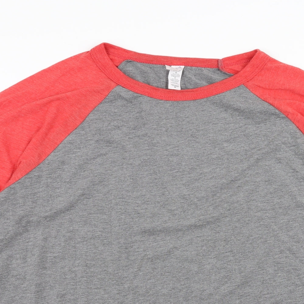 Bella & Canvas Womens Grey   Basic T-Shirt Size XL