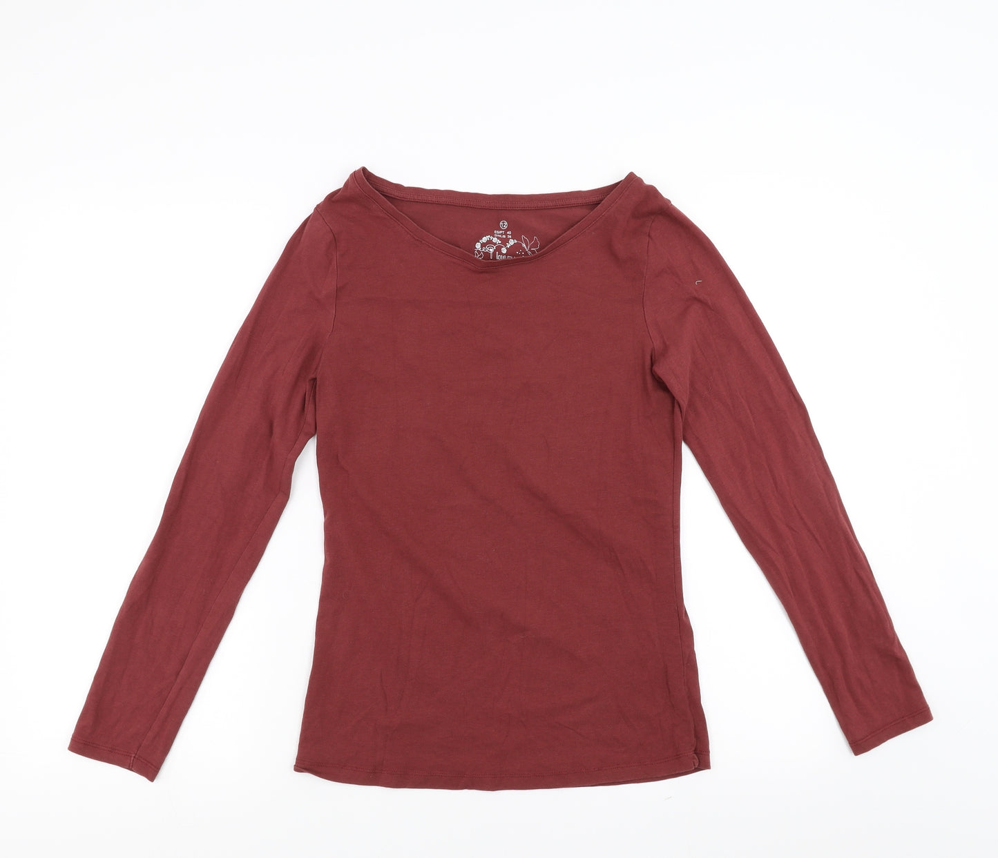 Primark Womens Brown   Basic T-Shirt Size 12