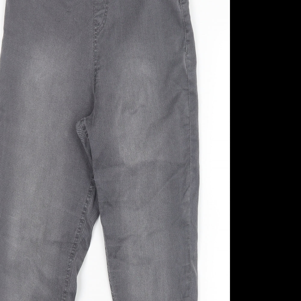 F&F Womens Grey  Denim Jegging Jeans Size 12 L27.5 in