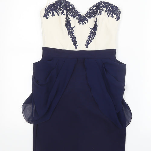 Lipsy Womens Blue   Mini  Size 8