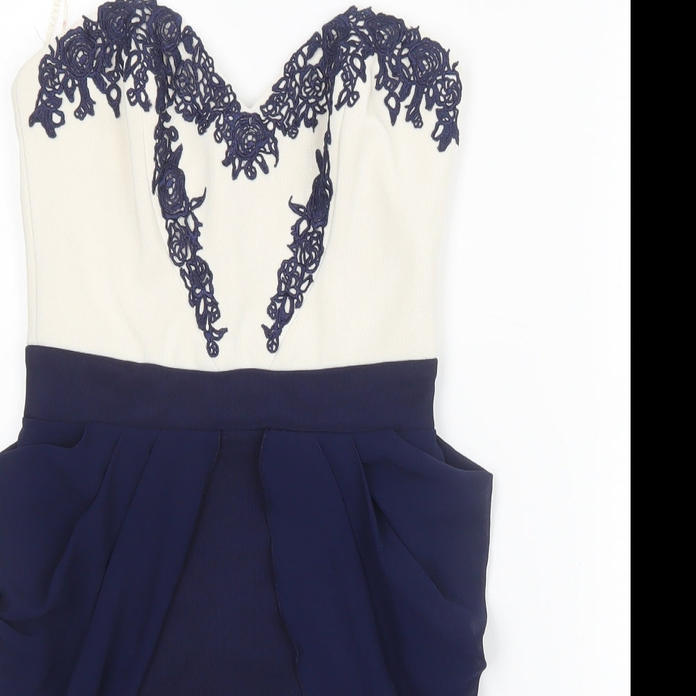 Lipsy Womens Blue   Mini  Size 8