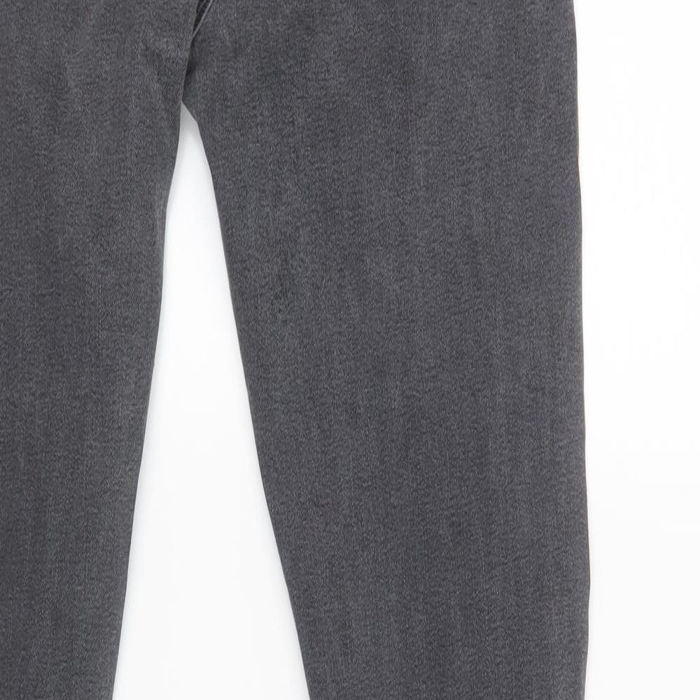 ASOS Mens Black  Denim Straight Jeans Size 32 in L32 in