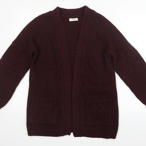 Papaya Womens Purple  Knit Cardigan Jumper Size M
