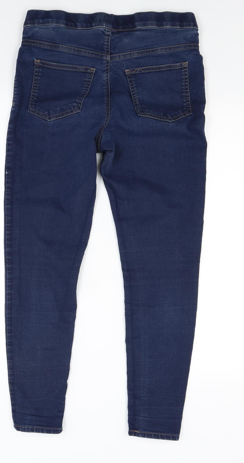 Marks and Spencer Womens Blue  Denim Jegging Jeans Size 12 L22 in