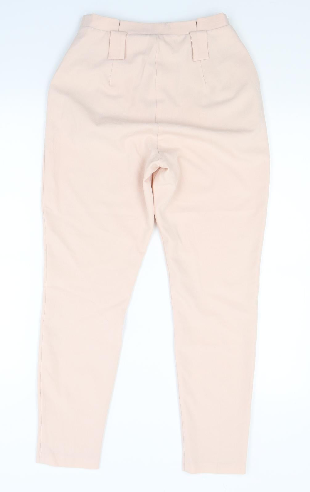 Missguided Womens Pink   Trousers  Size 6 L26 in
