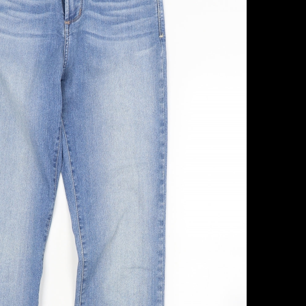NEXT Womens Blue  Denim Straight Jeans Size 8 L28 in