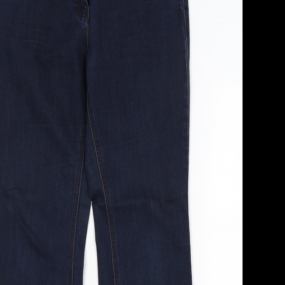 NEXT Womens Blue  Denim Bootcut Jeans Size 14 L29 in