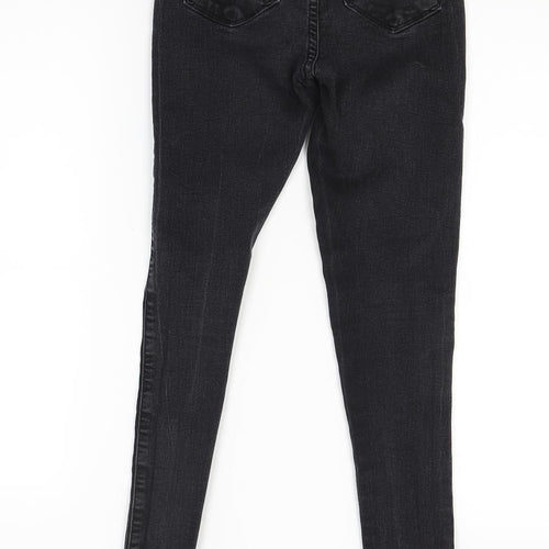 Fashion Nova Womens Black  Denim Skinny Jeans Size XS L27.5 in
