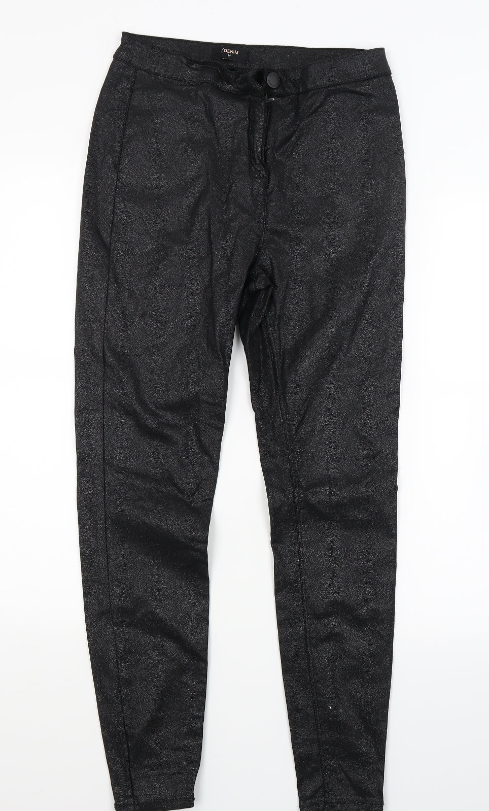 Matalan Womens Black   Skinny Jeans Size 14 L27 in