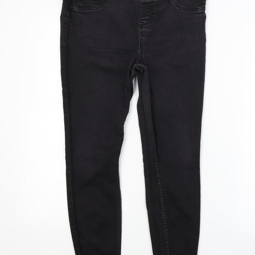 New Look Womens Black  Denim Jegging Jeans Size 12 L25.5 in