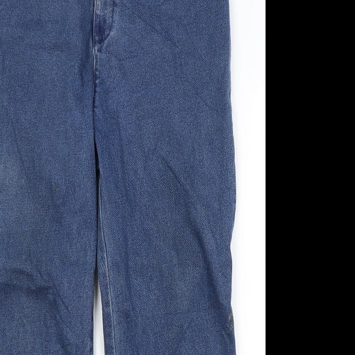 Lafei Neir Womens Blue  Denim Straight Jeans Size 34 in L29 in