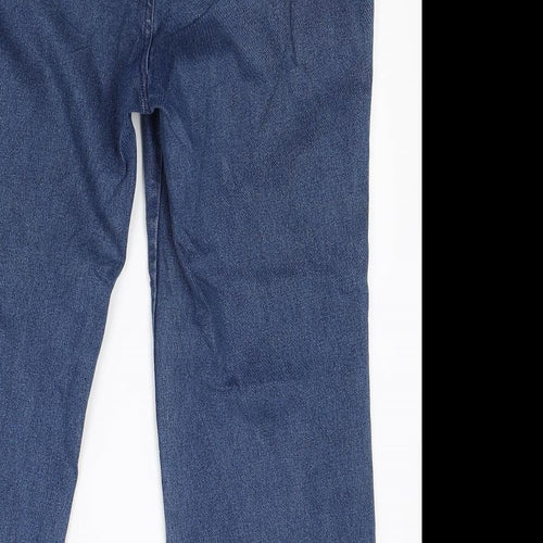 Lafei Neir Womens Blue  Denim Straight Jeans Size 34 in L29 in