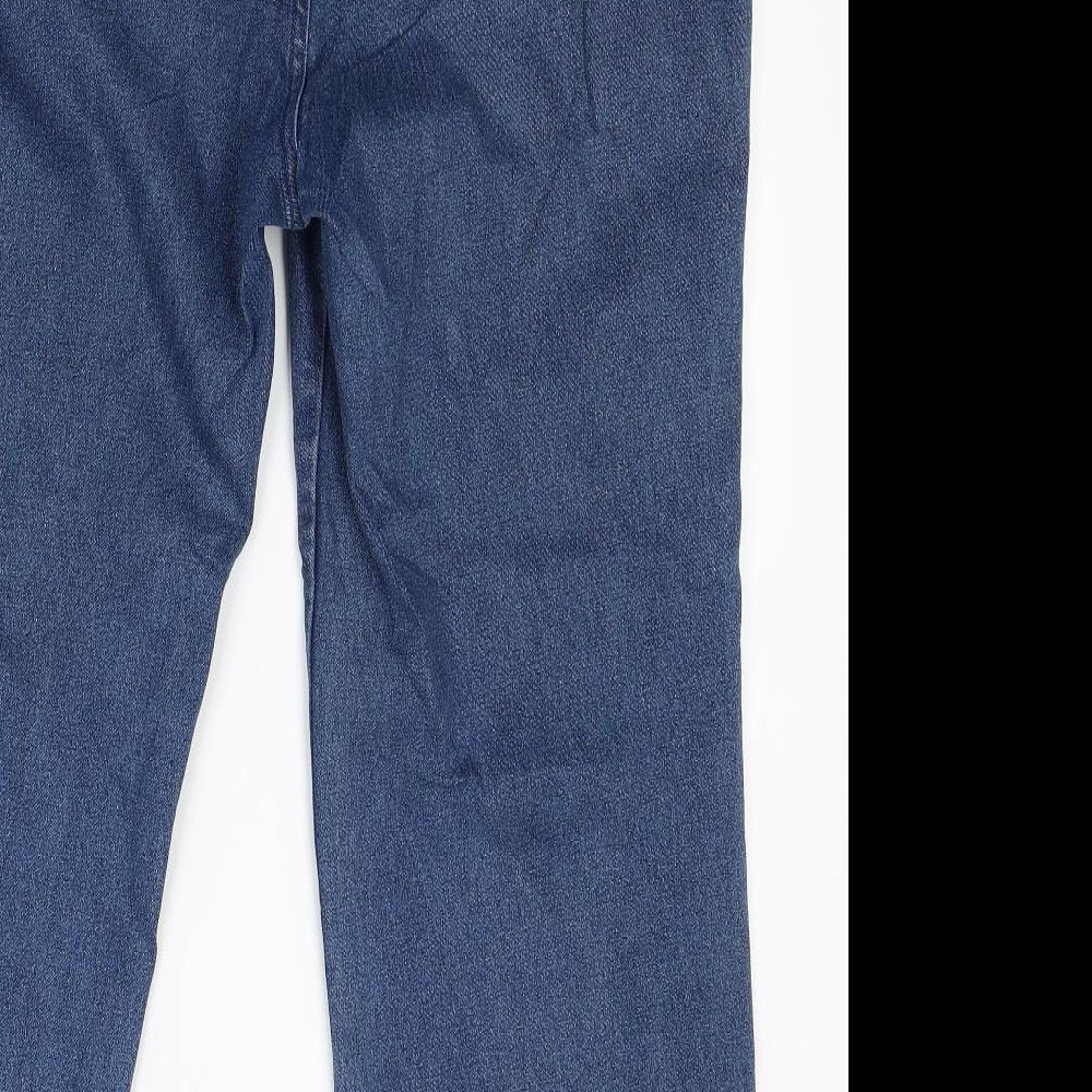 Lafei Neir Womens Blue  Denim Straight Jeans Size 34 in L29 in