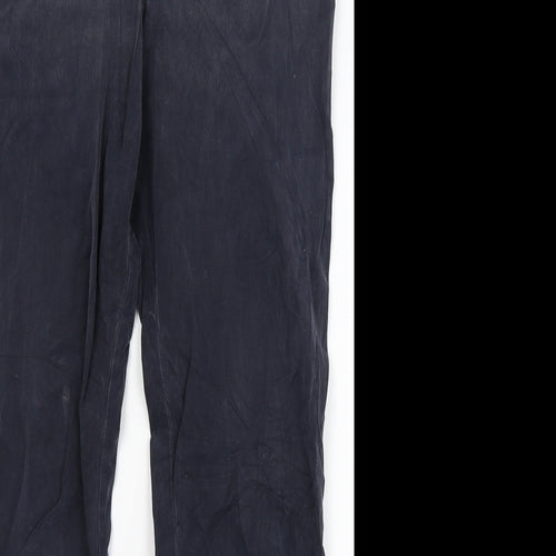 Max Mara Womens Blue  Denim Straight Jeans Size 14 L28 in