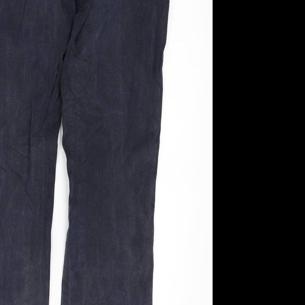 Max Mara Womens Blue  Denim Straight Jeans Size 14 L28 in