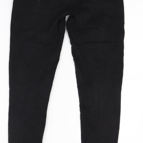 Primark Womens Black  Denim Jegging Jeans Size 10 L26 in