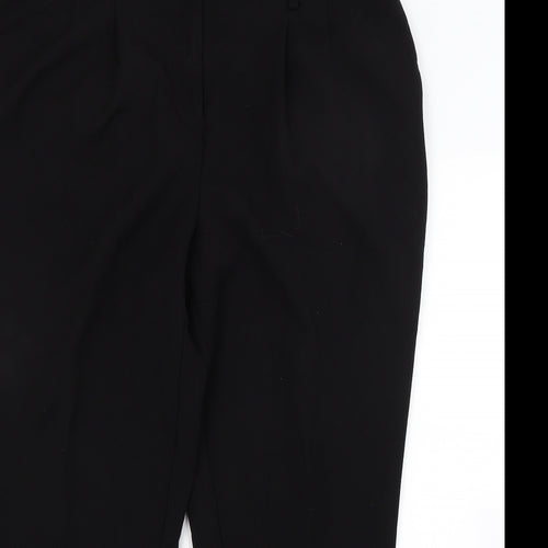 Very Womens Black   Trousers  Size 14 L25 in