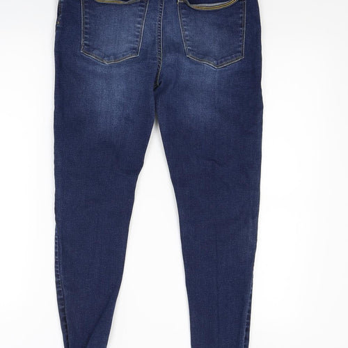 Very Womens Blue  Denim Skinny Jeans Size 27 in L25 in