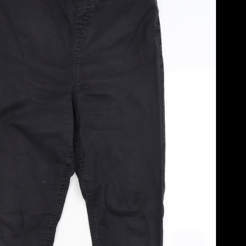 F&F Womens Black  Denim Jegging Jeans Size 16 L27 in