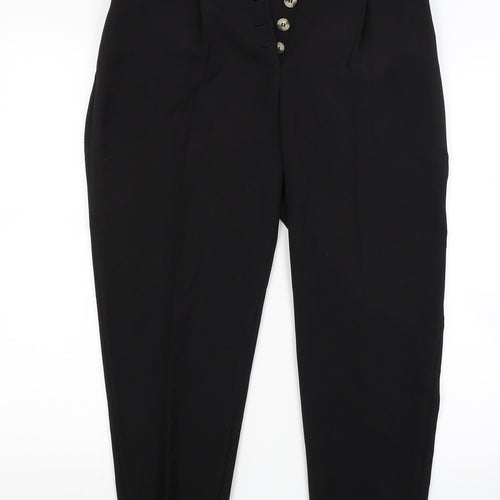 Primark Womens Black   Trousers  Size 8 L24 in