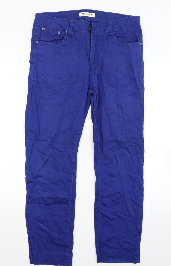 Miss cherry Womens Blue Denim Skinny Jeans Size 33 in L25 in
