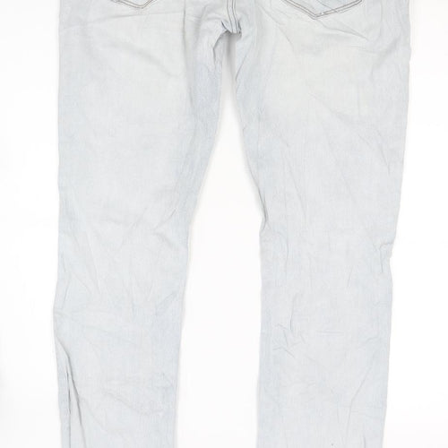 ORSAY Womens Blue  Denim Skinny Jeans Size 33 in L29 in