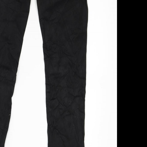 Rinascimento Womens Black  Denim Skinny Jeans Size S L28 in - Made in Italy