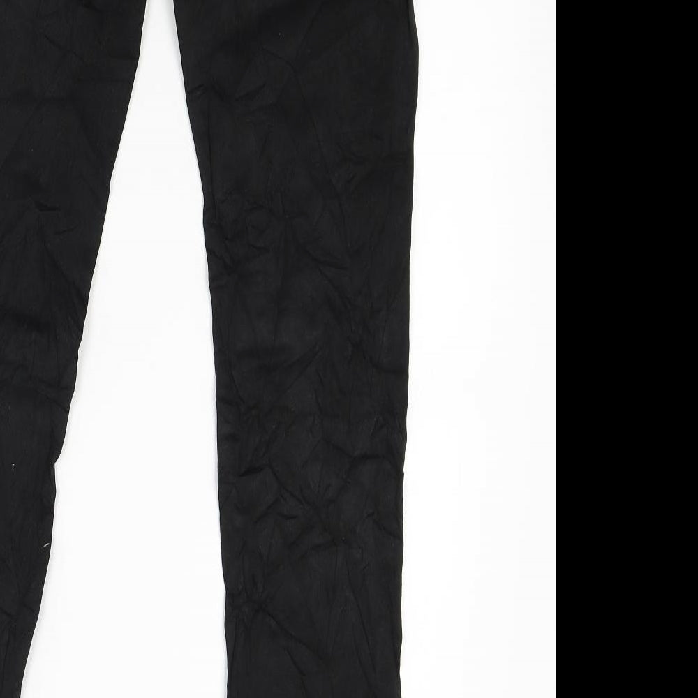 Rinascimento Womens Black  Denim Skinny Jeans Size S L28 in - Made in Italy