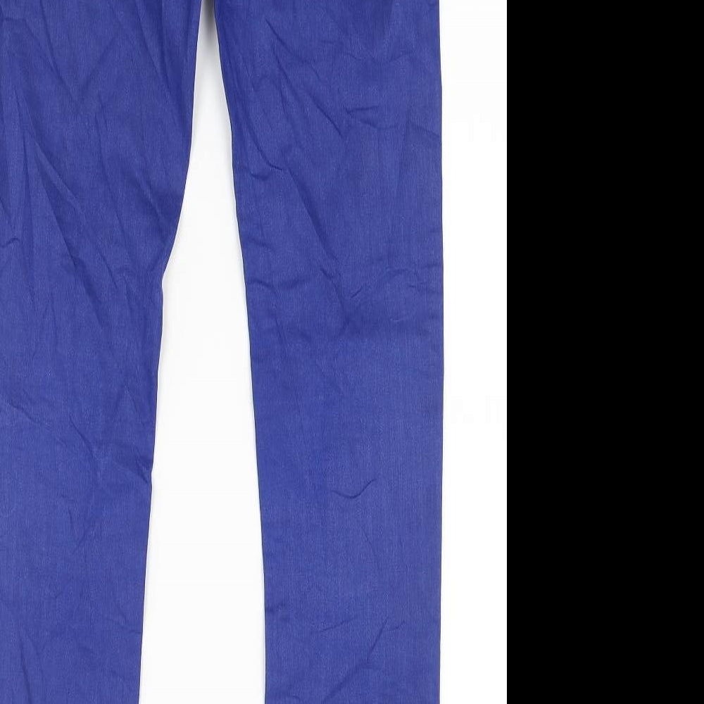 D xel Womens Blue  Denim Jegging Jeans Size 14 L28 in
