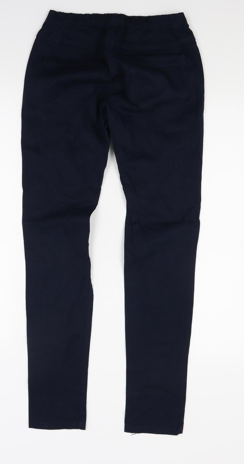 Pieces Womens Blue   Trousers  Size XS L28 in