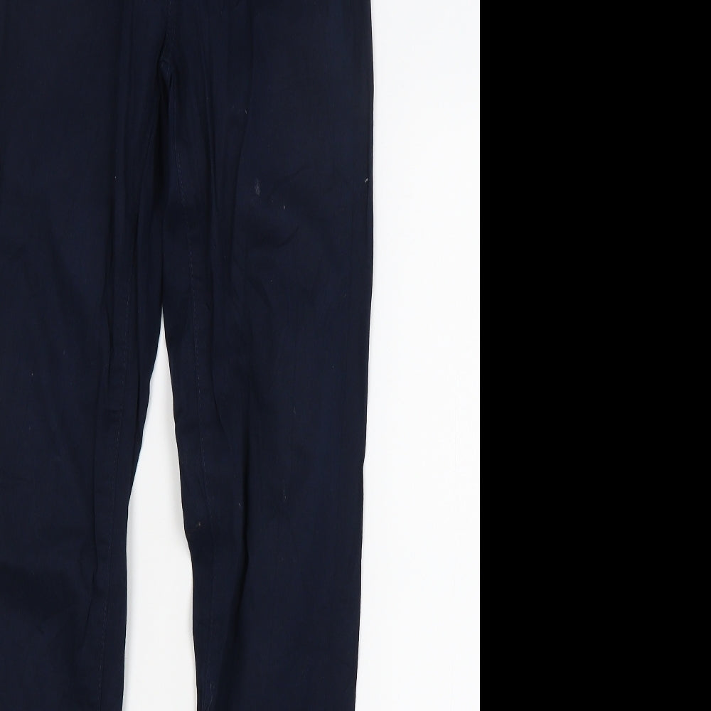 Pieces Womens Blue   Trousers  Size XS L28 in