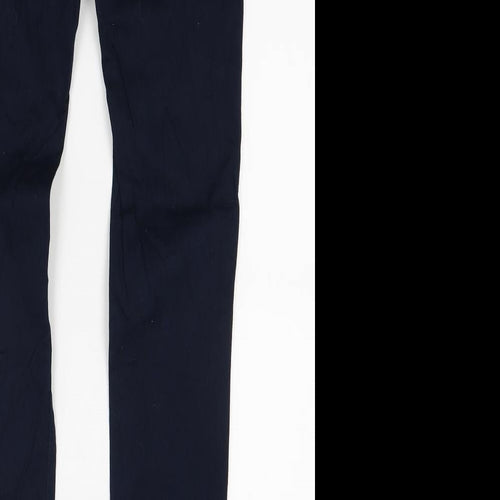 Pieces Womens Blue   Trousers  Size XS L28 in