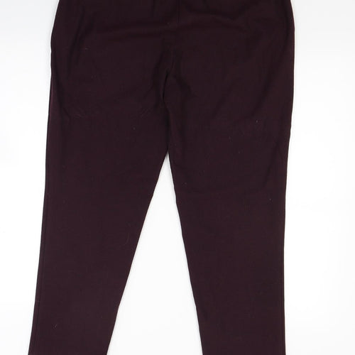 ASOS Womens Red   Trousers  Size 12 L26 in