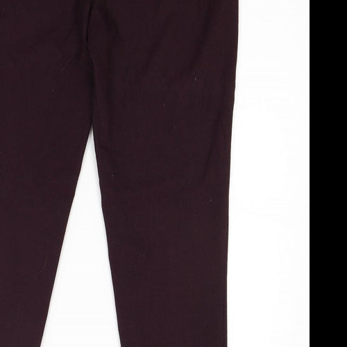 ASOS Womens Red   Trousers  Size 12 L26 in
