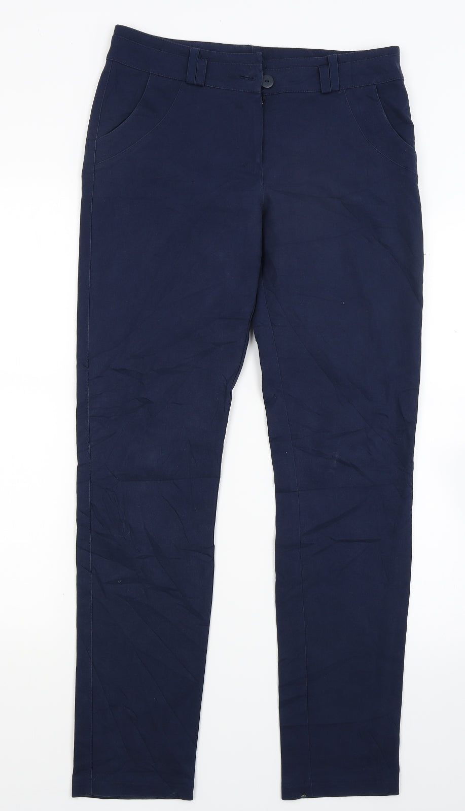 Ika Womens Blue   Trousers  Size 10 L27 in