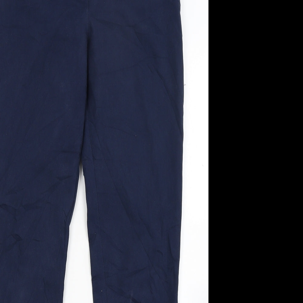 Ika Womens Blue   Trousers  Size 10 L27 in