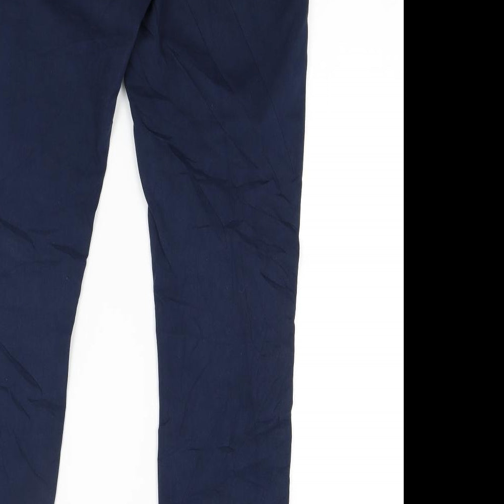 Ika Womens Blue   Trousers  Size 10 L27 in