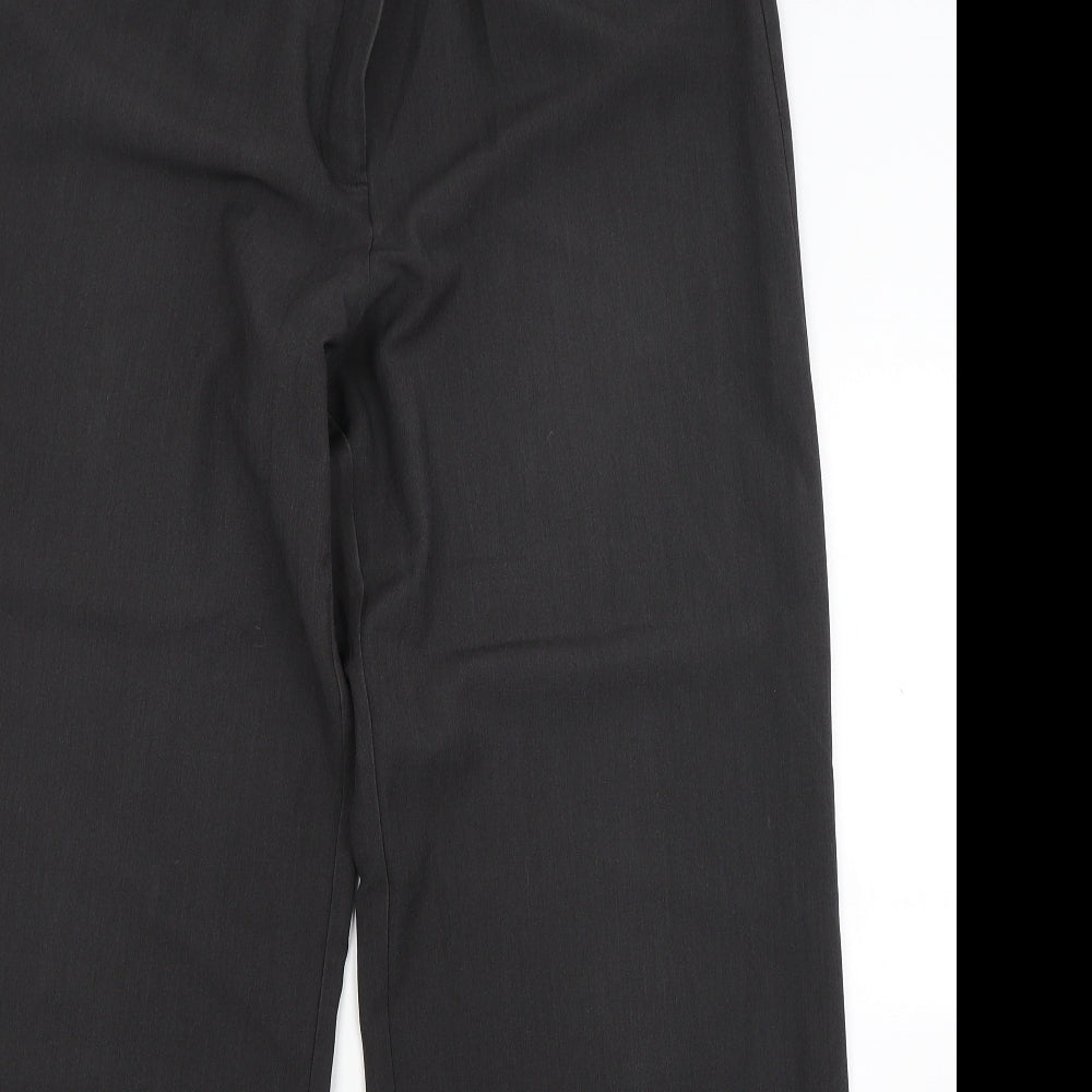 Marks and Spencer Womens Grey   Trousers  Size 14 L28 in