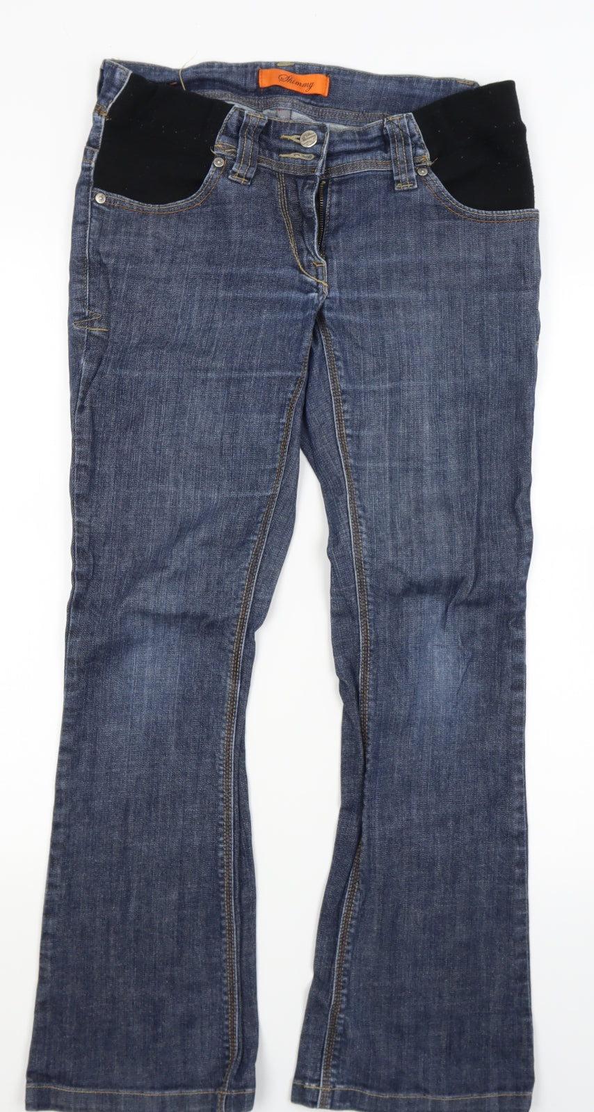 Shimmy Womens Blue  Denim Bootcut Jeans Size 10 L27 in