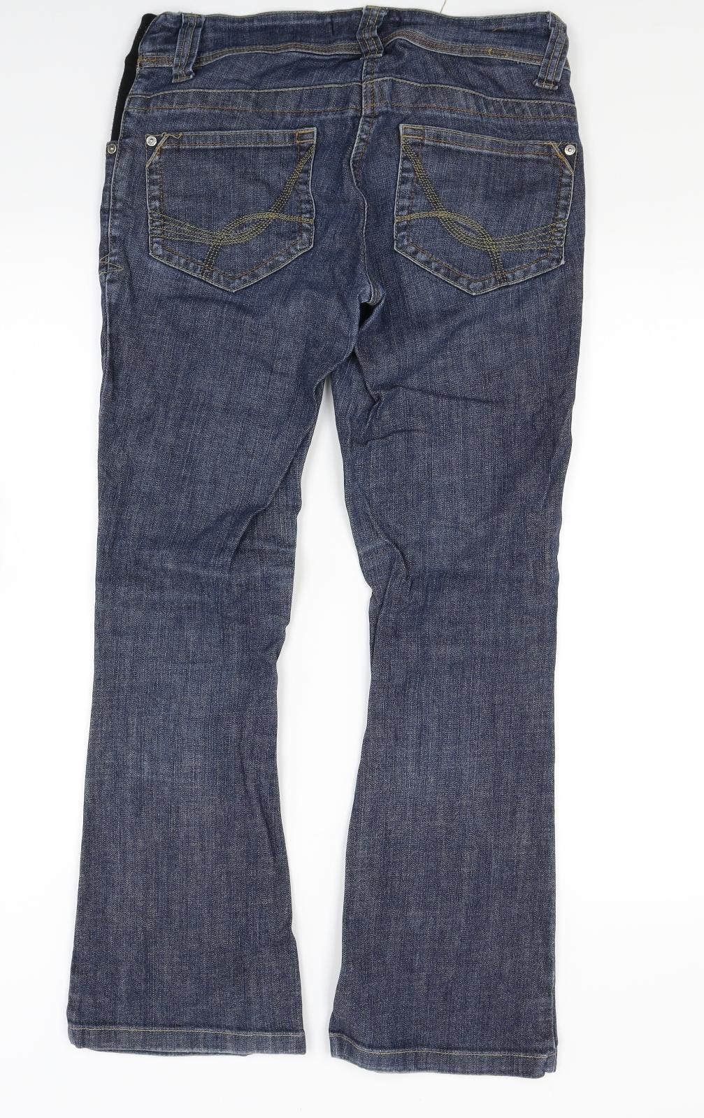 Shimmy Womens Blue  Denim Bootcut Jeans Size 10 L27 in