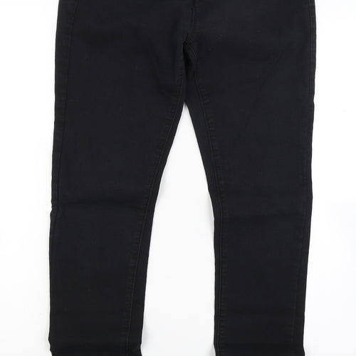 Primark Womens Black  Denim Skinny Jeans Size 10 L29 in