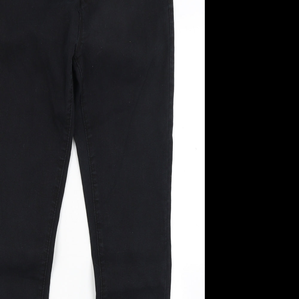 Primark Womens Black  Denim Skinny Jeans Size 10 L29 in