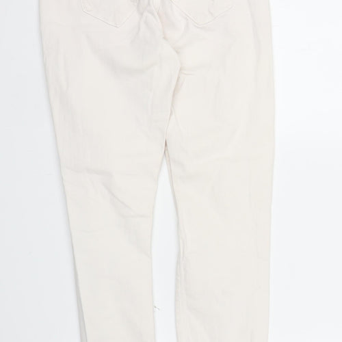 River Island Girls White  Denim Skinny Jeans Size 10 Years