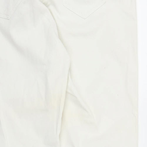 TU Womens White   Skinny Jeans Size 16 L26 in